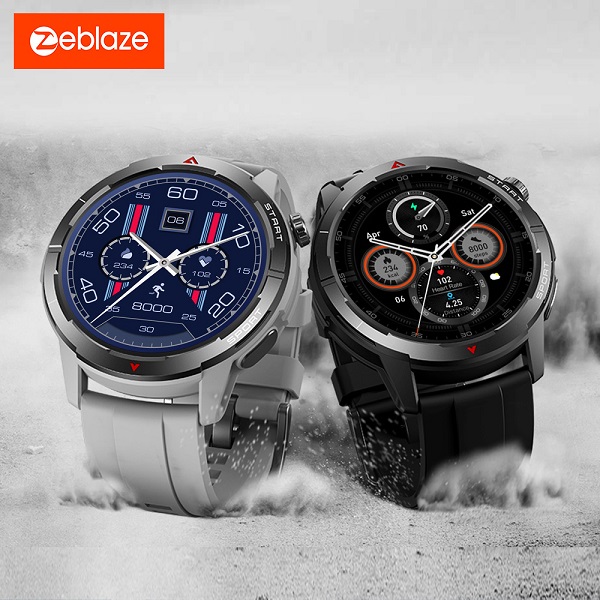 New Zeblaze Stratos 3 Ultra GPS Smart Watch Built-in Compass Barometric Altimeter Dual-band GNSS Make/Answer Phone Calls Watch - Image 2