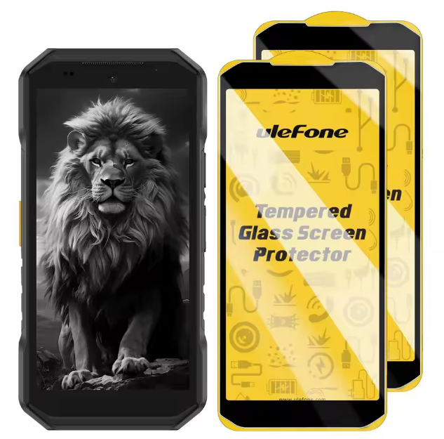For Ulefone Armor X31 / X31 Pro 5G 2pcs / Pack Ulefone 9H HD Anti Fingerprint Tempered Glass Screen Protector